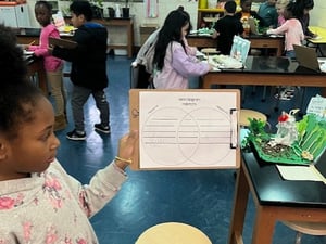 2. compare and contrast student work